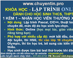 Hình ảnh về Thông tin tuyển sinh các khóa học tin học online