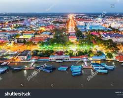 Hình ảnh về My Tho city skyline