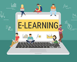 Hình ảnh về Học viên đang học online qua hệ thống elearning