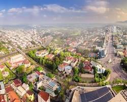 Hình ảnh về Tay Ninh cityscape with modern buildings and healthcare facilities