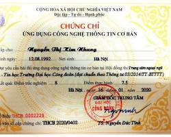 Hình ảnh về Chứng chỉ tin học các cấp độ khác nhau