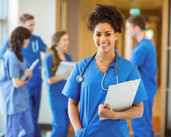 Hình ảnh về Diverse workplaces for nurses: Hospital, Clinic, Home care, Community health center